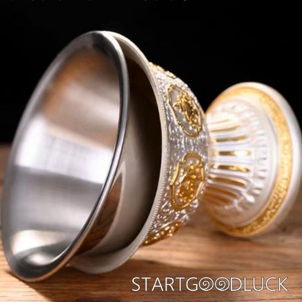 Water Offering | Chinese-style Clouds Pattern cup