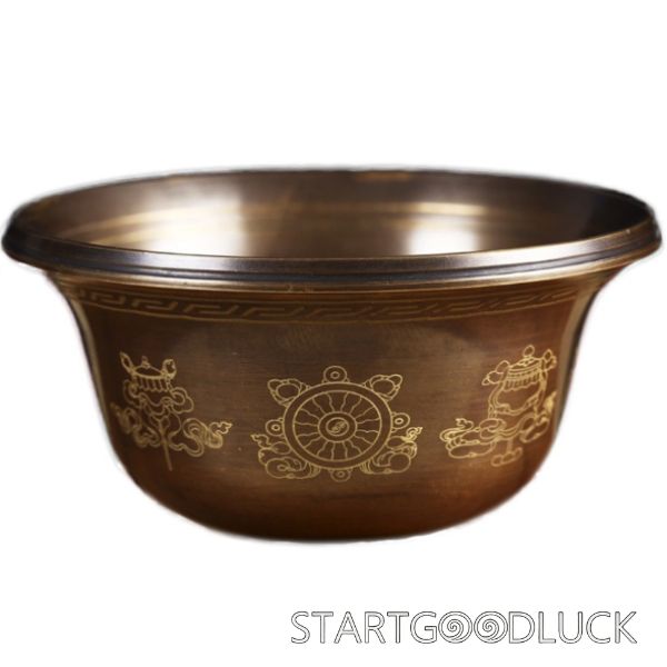 Water Offering | Tibetant Water Offering Set | The Eight Auspicious Symbols