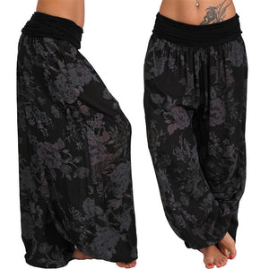 Wide leg harem Pants long wide leg pants casual pants