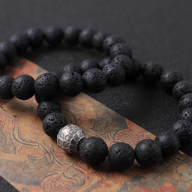 Volcanic Stone Bracelet Distinctive Simple Bracelet