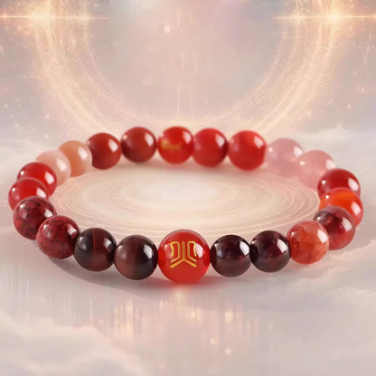 Five - Elements Agate Bracelet: Balance Your Life with Ancient Wisdom