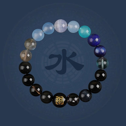 Five - Elements Agate Bracelet: Balance Your Life with Ancient Wisdom