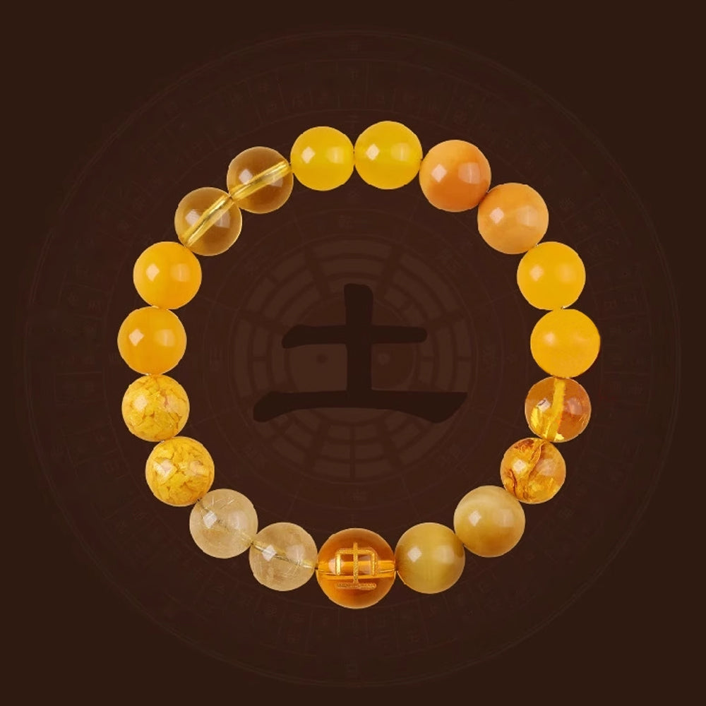 Five - Elements Agate Bracelet: Balance Your Life with Ancient Wisdom