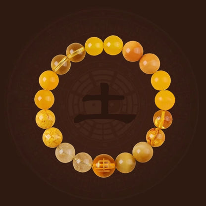 Five - Elements Agate Bracelet: Balance Your Life with Ancient Wisdom