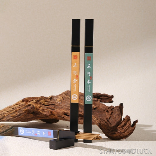 5 Element Incense Kit | Ancient Chinese Herbal Aromatherapy for Calm & Focus