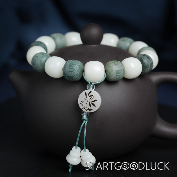 Bodhi Beads Bracelet | Six-Syllable Mantra Bracelet | Quiet Your Mind | Original Design