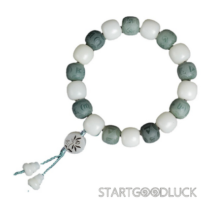 Bodhi Beads Bracelet | Six-Syllable Mantra Bracelet | Quiet Your Mind | Original Design