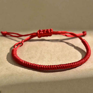 Adjustable Red String Wristband - Chinese Red String | Red String Bracele