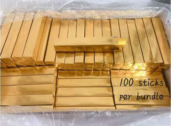 Ancestor money joss paper- Chinese  joss paper Gold Bars for Spiritual Offerings & Folk Religion Rituals