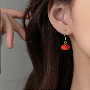 Beautiful Persimmon Earrings | Bring Good Luck Accessories