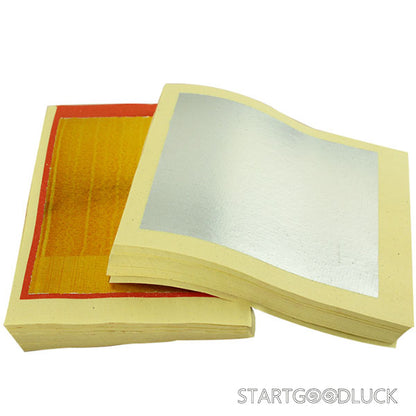 Bless Chinese Joss Paper - Gold & Silver Foil - StartGoodLuck