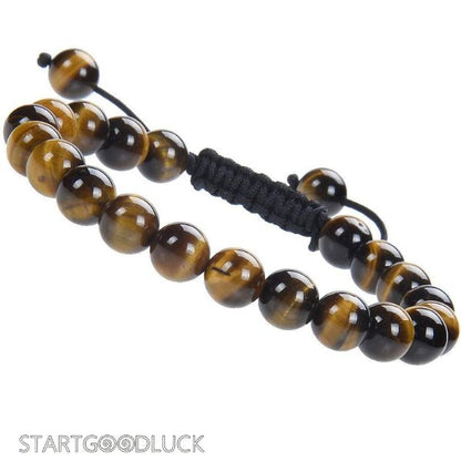 Buddha Beads Bracelet -  Agate beads for Mindfulness | Adjustable bracelet