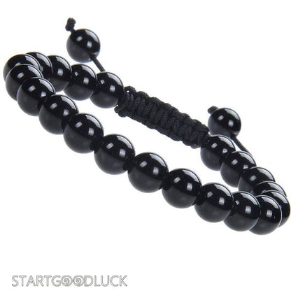 Buddha Beads Bracelet -  Agate beads for Mindfulness | Adjustable bracelet