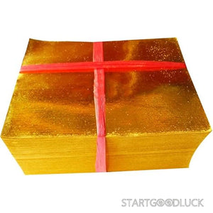 Chinese Joss Paper Folding Gold Ingot Paper - StartGoodLuck