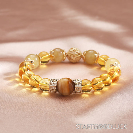 Citrine Crystal Bracelet: A Beacon of Prosperity - StartGoodLuck