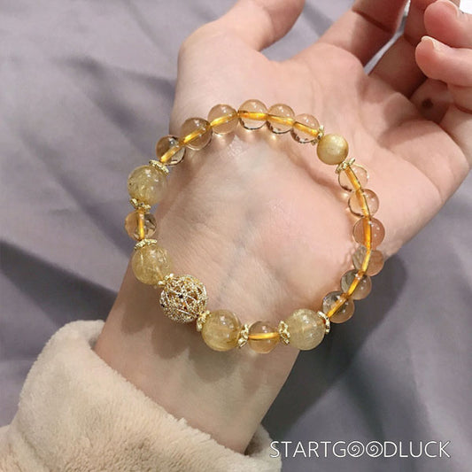 Citrine Crystal Bracelet: A Beacon of Prosperity - StartGoodLuck
