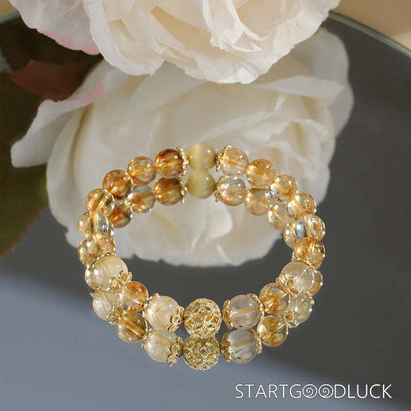 Citrine Crystal Bracelet: A Beacon of Prosperity - StartGoodLuck