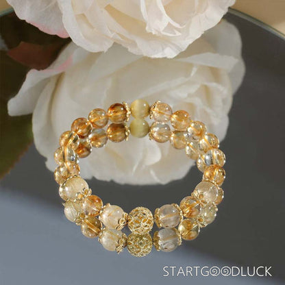 Citrine Crystal Bracelet: A Beacon of Prosperity - StartGoodLuck