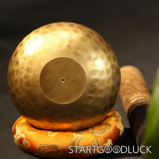 Copper Singing Bowl-Crossed Vajra Pattern | Purify Negative Energy