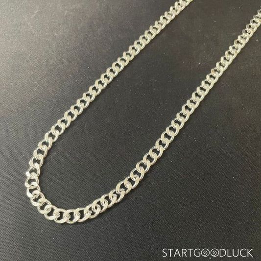 Cuban Link Chain - Men's 18K Copper Silver Plated   Stylish Hip Hop Necklace