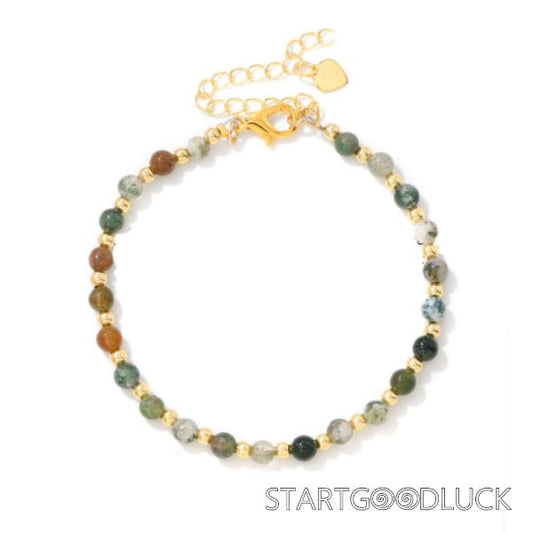 Delicate Bead Bracelet | Handmade Gemstone bracelet | 5 Colors to choose