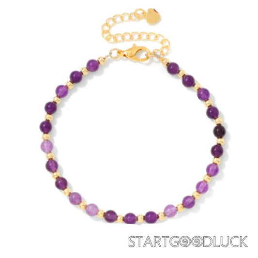 Delicate Bead Bracelet | Handmade Gemstone bracelet | 5 Colors to choose