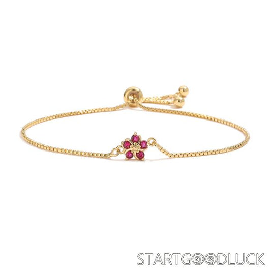 Flower Girl Bracelet | Handmade Bracelet Gift Valentine's Day Gift For Her | 7 colors to choose