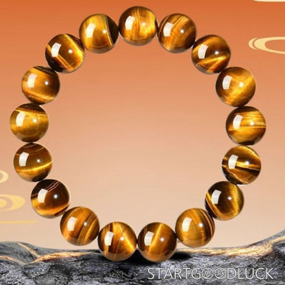 Golden Tiger Eye Bracelet | Women Tiger Eye Bracelet | Elegant jewelry