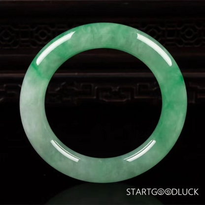 Green Jade bracelet: Craftsmanship & Texture | Natural Emerald Green Jade stone with Timeless Elegance and cultural Meaning
