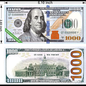 Hell Money & Hell Bank Note for Memorial & Rituals (USD Design) - StartGoodLuck