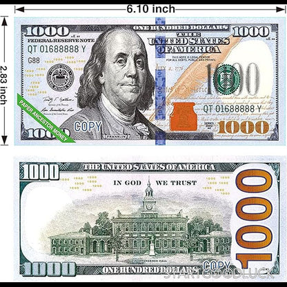 Hell Money & Hell Bank Note for Memorial & Rituals (USD Design) - StartGoodLuck