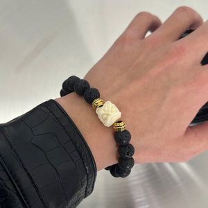 Lion Head Bracelet Wearing Effect Picture