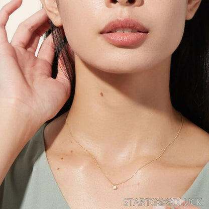 Minimalist Pendant Necklace - Delicate Everyday Jewelry for Women