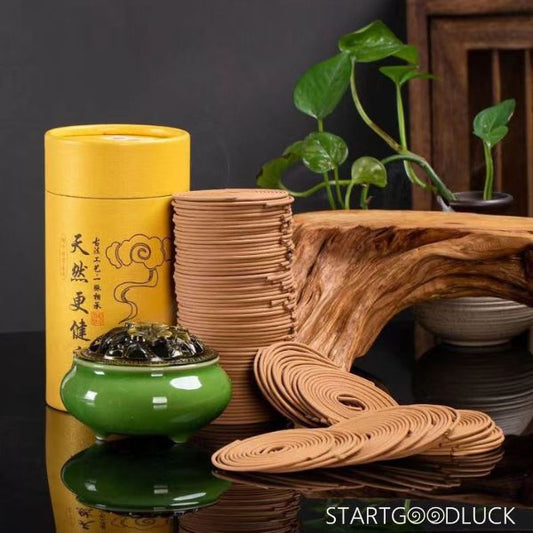Incense Coil - Natural Plant Fragrance ,Pure Aroma Zen Spiritual Decor
