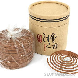 Natural Sandalwood Incense | Pure Sandalwood for Healing & Serenity - StartGoodLuck