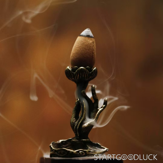 Natural Backflow Tower Incense Cones - Oriental Aromatherapy Scented Incense for Relaxation & Home Fragrance