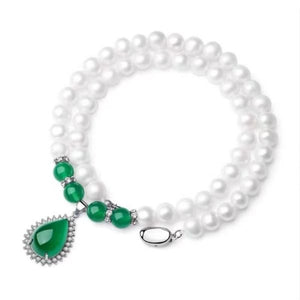 Natural Fresh Water Pearl  Prosperity and Wealth Necklace