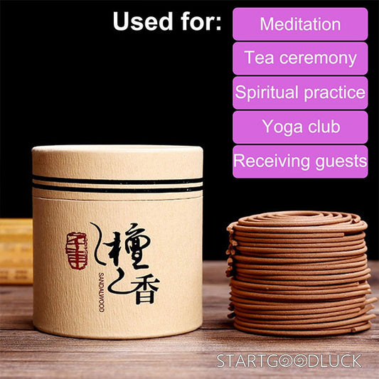 Natural Sandalwood Incense | Pure Sandalwood for Healing & Serenity