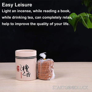 Natural Sandalwood Incense | Pure Sandalwood for Healing & Serenity - StartGoodLuck