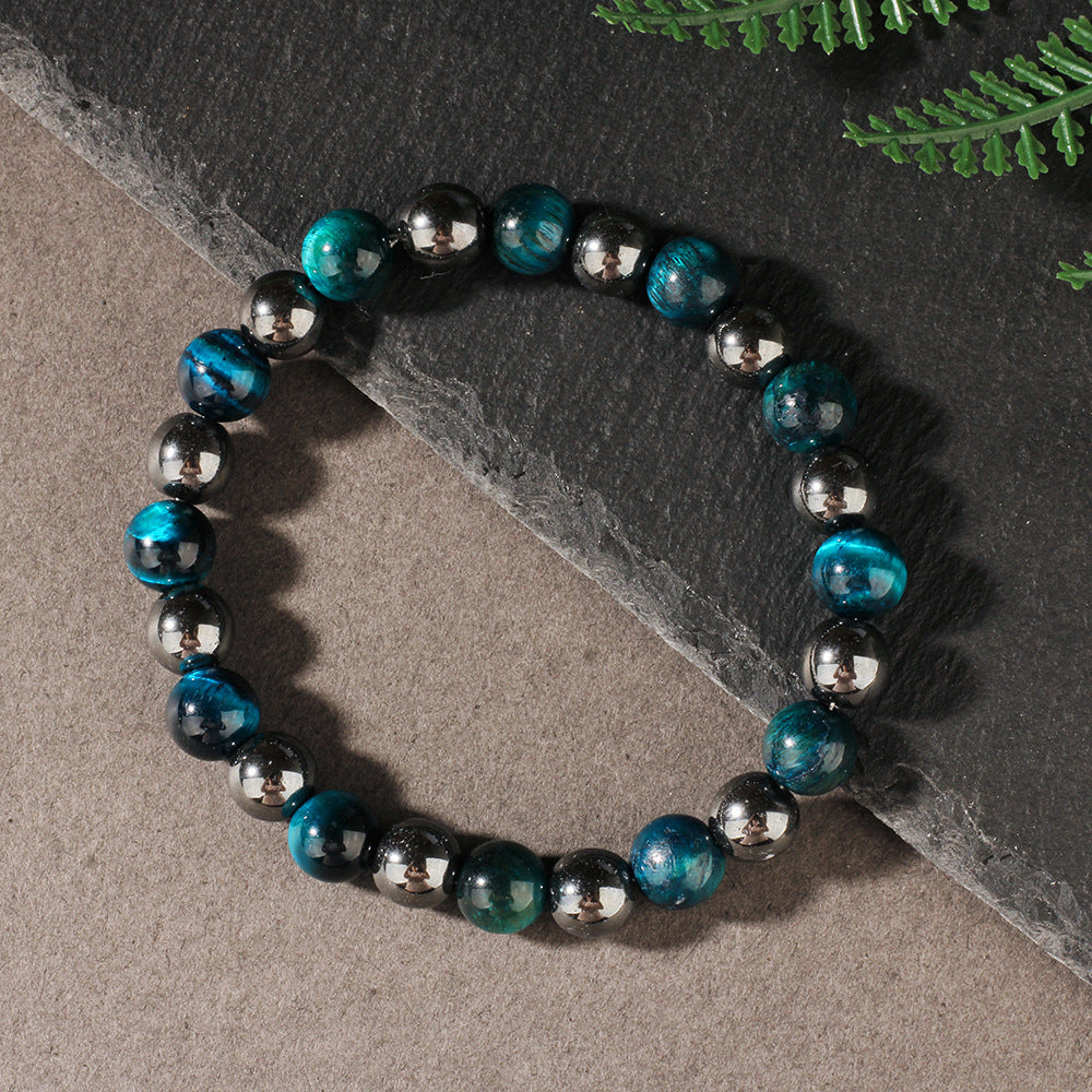 Blue Tiger Eye Bracelet