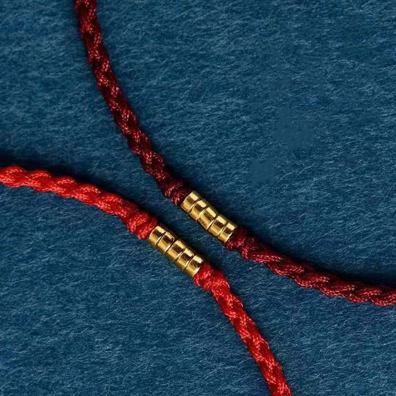 StartGoodLuck Lucky Red String Bracelet Handmade Gift