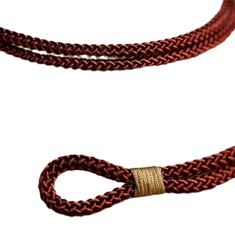 Red String Copper Buckle Zodiac Hand-woven  Courage and Strength Bracelet