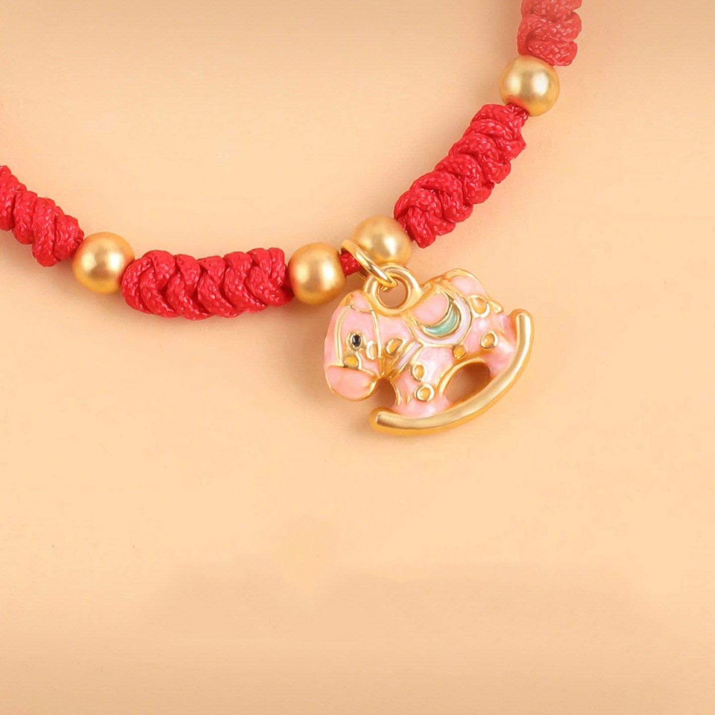 Red String Year of the Horse Love and Luck Bracelet