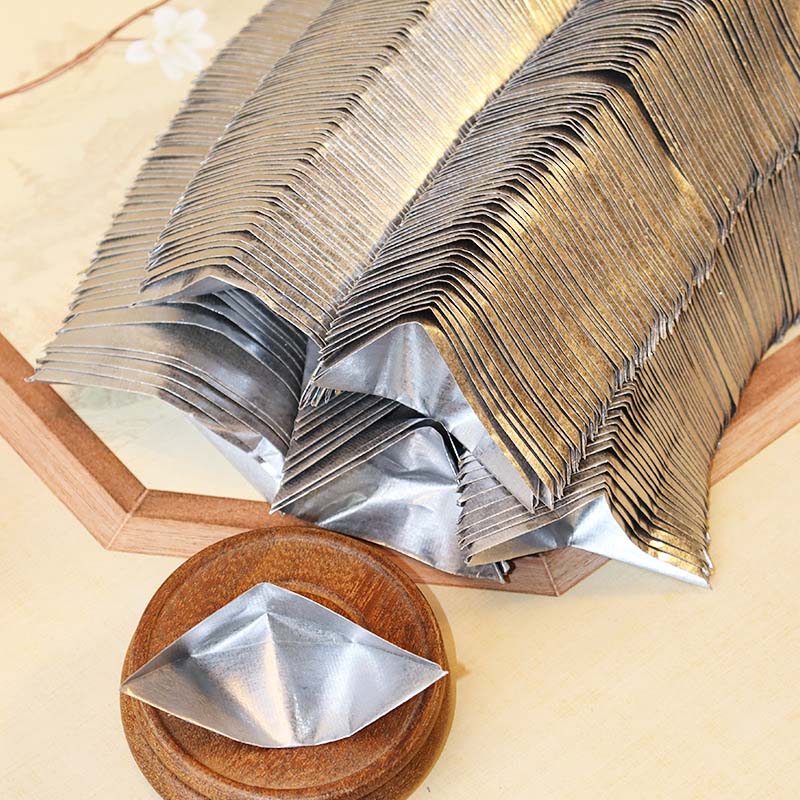 Silver Joss Paper  - Chinese  Silver Ingot-style set for Afterlife Offerings & Cultural Rituals