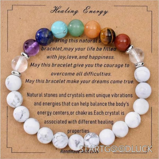 Strong Healing Crystal Braceket | Natural Stone Bracelet | The Best Gift For Family