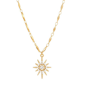 Sunshine pendant Necklace - Fashion Statement Jewelry for Women