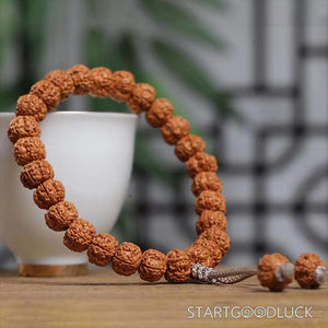 Tibetan Buddhist Bodhi Bracelet: Natural Beads, Enlightened Energy - StartGoodLuck