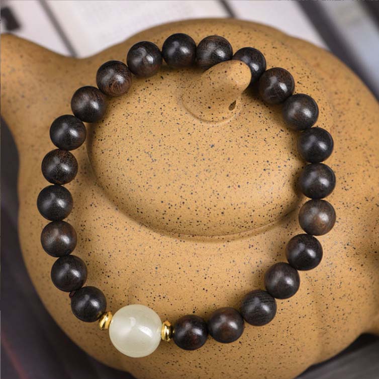 Tibetan Fluorite Night Pearl Bracelet | Tibetan Bracelet