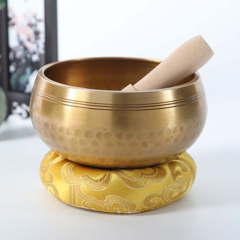 Tibetan Singing Bowl - Handmade Copper for Healing & Mindfulness