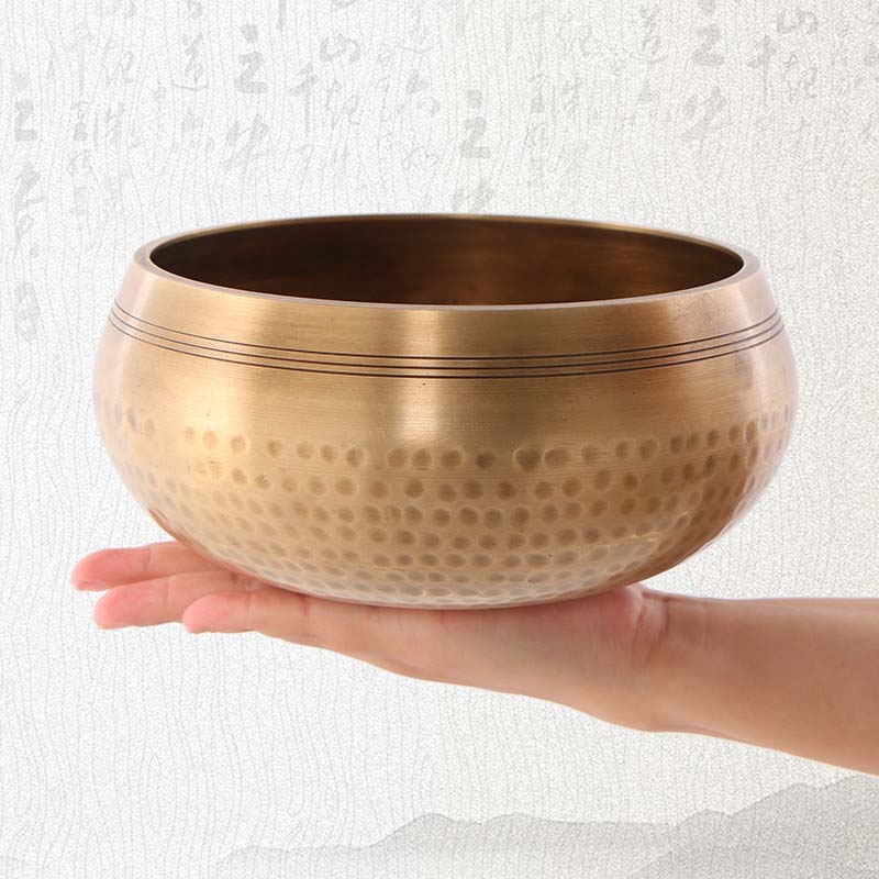 Tibetan Singing Bowl - Handmade Copper for Healing & Mindfulness